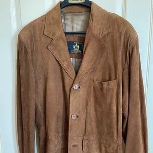 Italian Suede Blazer Size 42